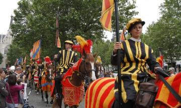 L’Ommegang, un parcours à remonter le temps